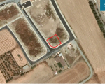 Corner Residential Plot for 578 m2 in Larnaca Pervolia Area