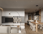 1 bedroom penthouse in Larnaca Oroklini Hill Area