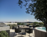 1 bedroom penthouse in Larnaca Oroklini Hill Area