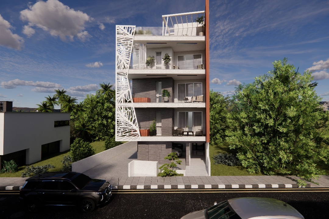 1 plus 1 bedroom penthouse in Larnaca Livadia Area