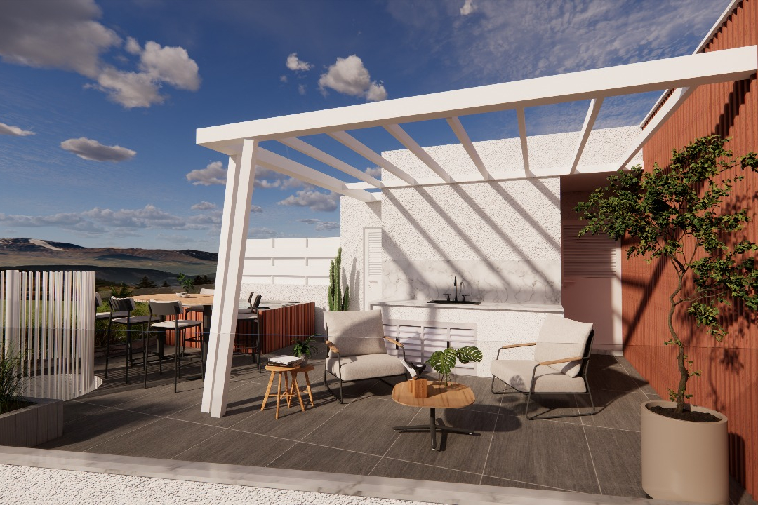 1 plus 1 bedroom penthouse in Larnaca Livadia Area