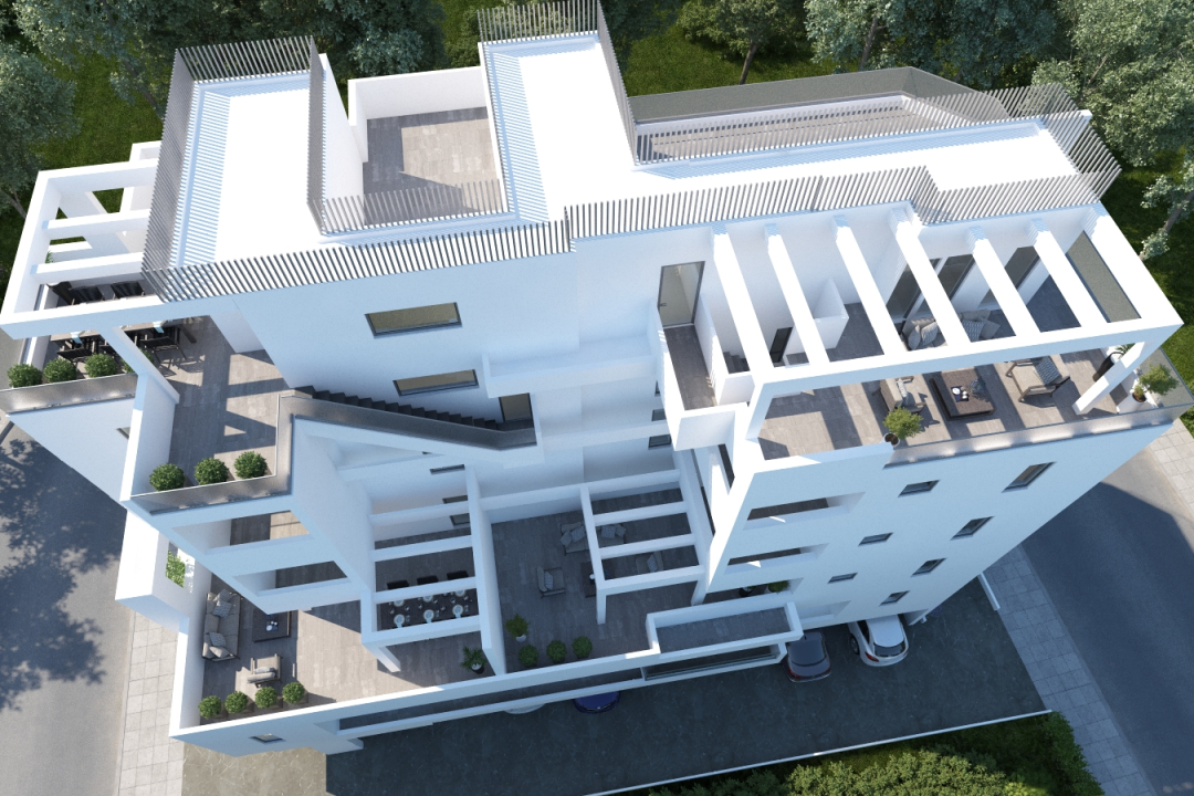 2 Bedroom Penthouse in Larnaca Achna Fruitmarker Area