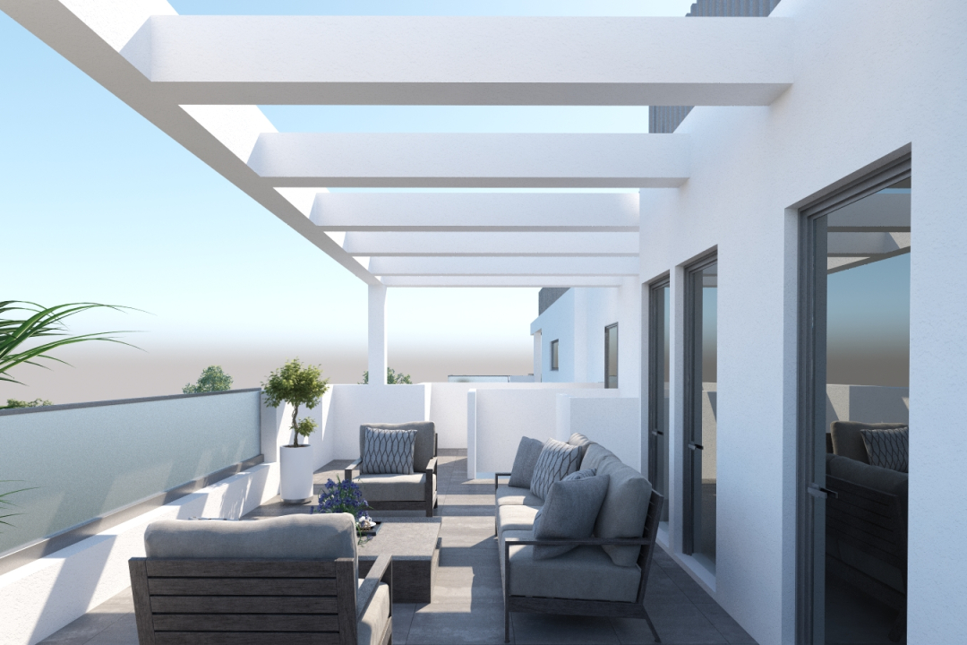 2 Bedroom Penthouse in Larnaca Achna Fruitmarker Area