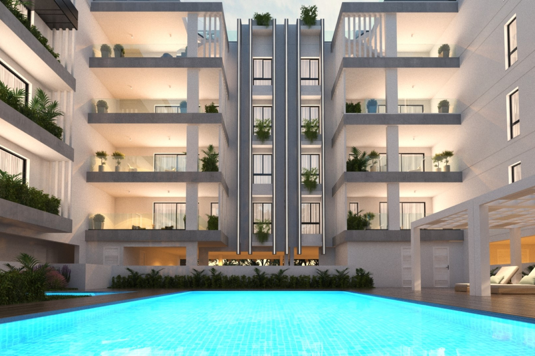 2 Bedroom Apartment in Larnaca Central Alpha mega Area