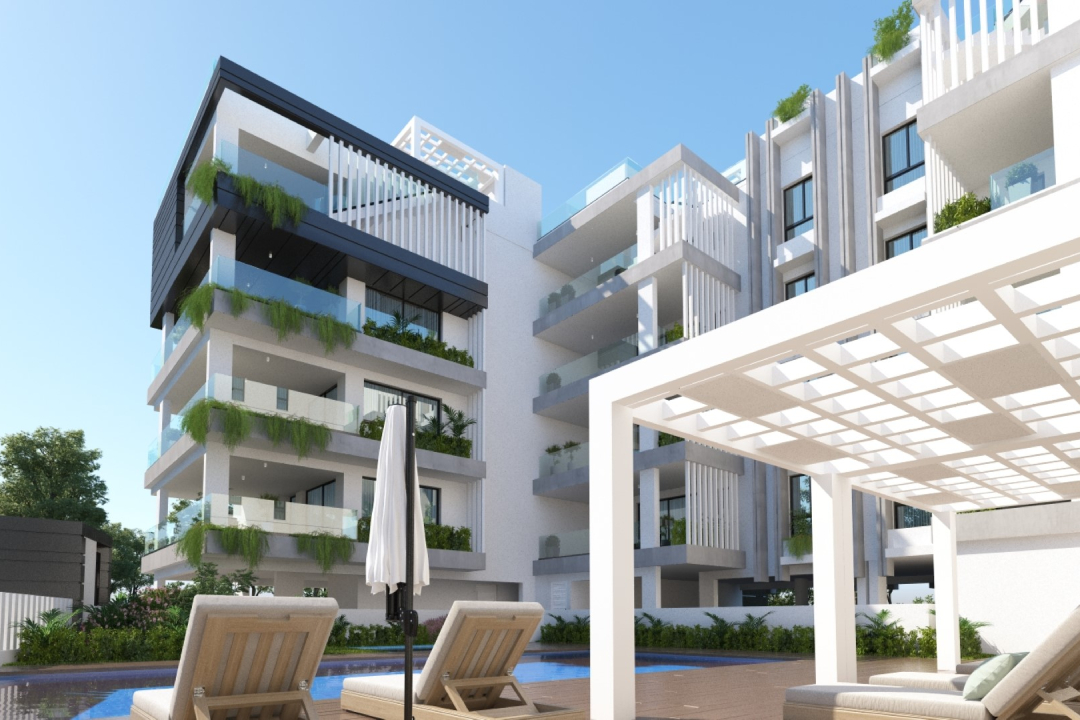 2 Bedroom Apartment in Larnaca Central Alpha mega Area